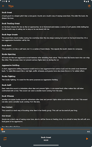Whitetail Deer Calls Pro screenshot 10