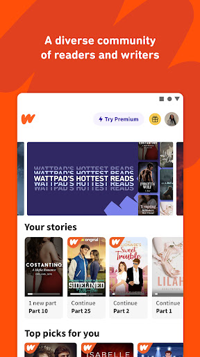 Wattpad - Read & Write Stories screenshot 3