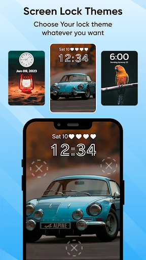 Touch Lock Screen Touch Photo screenshot 10