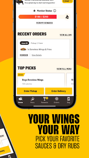 Buffalo Wild Wings Ordering screenshot 5