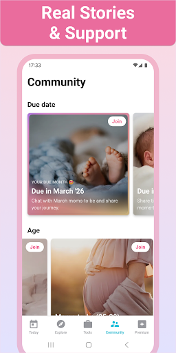 Pregnancy + | Tracker App screenshot 2
