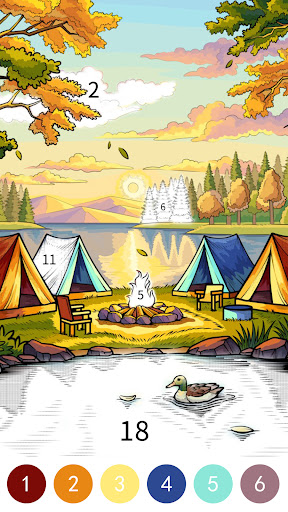 Vivid Color Paint By Number screenshot 10