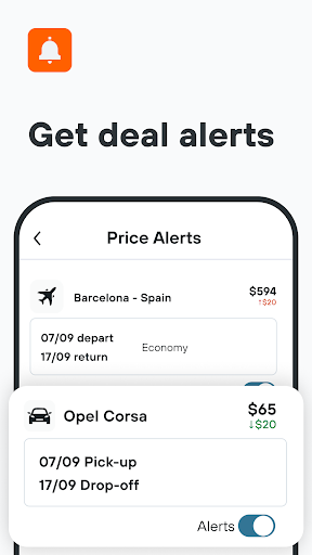 KAYAK: Flights, Hotels & Cars screenshot 1
