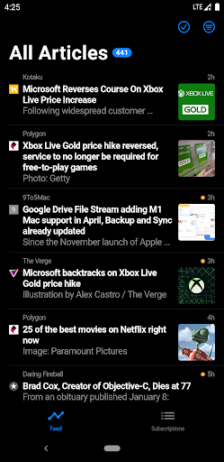 Fluent Reader Lite - RSS Clien screenshot 2