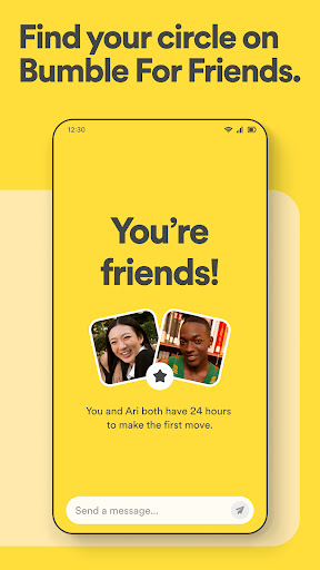 Bumble For Friends: Meet IRL screenshot 2