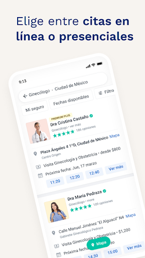 Doctoralia: pide citas médicas screenshot 4