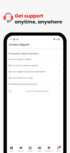 Yelp for Business screenshot 1