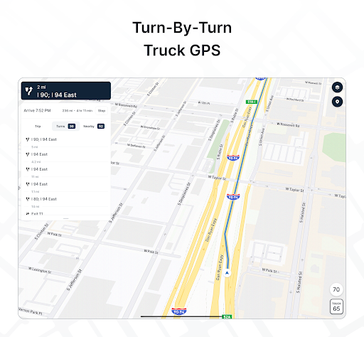 TruckMap - Truck GPS Routes screenshot 4