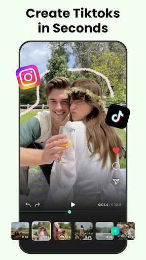 AI Video Editor, Reels: inMelo screenshot 1