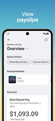 Workday screenshot 1