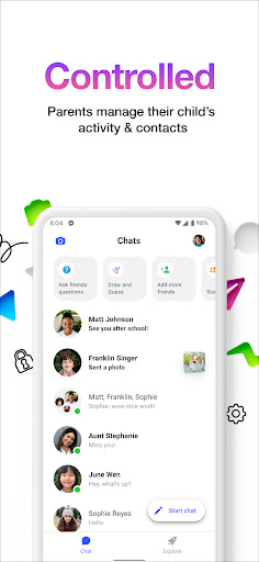 Messenger Kids – The Messaging screenshot 1