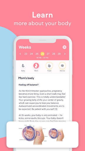 Pregnancy Tracker: amma screenshot 1