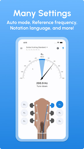 Guitar Tuner - LikeTones screenshot 12