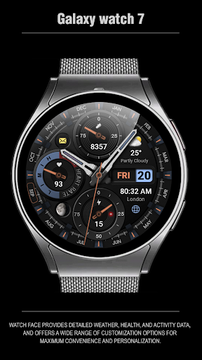 WFP 339 Ultra watch face screenshot 8