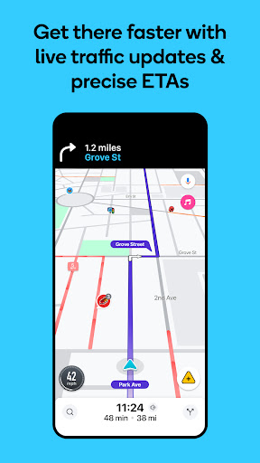 Waze Navigation & Live Traffic screenshot 9