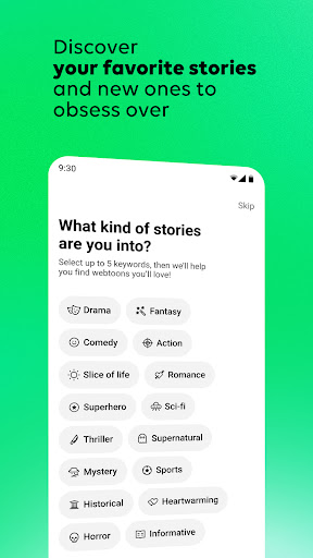 WEBTOON: Manga, Comics, Manhwa screenshot 1