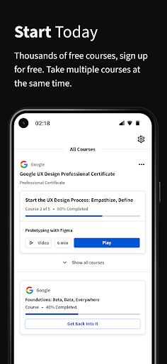 Coursera: Grow your career screenshot 2