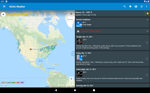 NOAA Weather & Tides screenshot 2