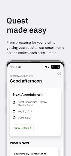 MyQuest for Patients screenshot 2