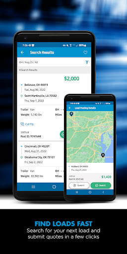 TQL Carrier Dashboard screenshot 2