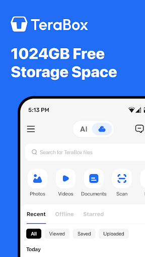 TeraBox: 1TB Cloud & AI Space screenshot 2