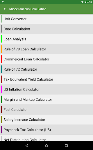 Financial Calculators Pro screenshot 22