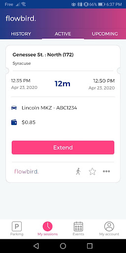Flowbird Parking screenshot 2