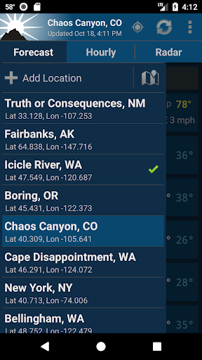 NOAA Weather Unofficial (Pro) screenshot 9