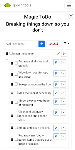 Goblin Tools screenshot 4