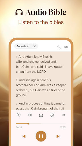 Holy Bible Time-Verses&Audio screenshot 4