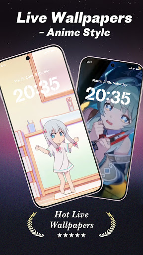 Live Wallpapers - VibeWalls screenshot 1