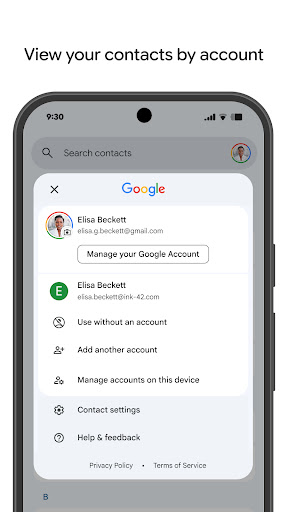 Contacts screenshot 5