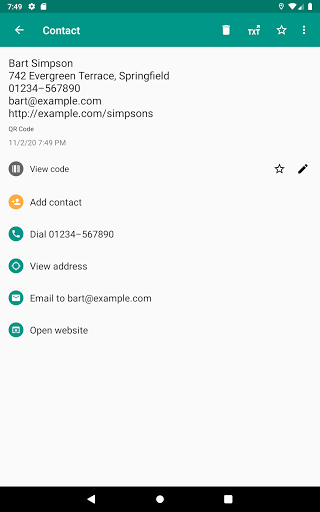 QR & Barcode Scanner screenshot 9