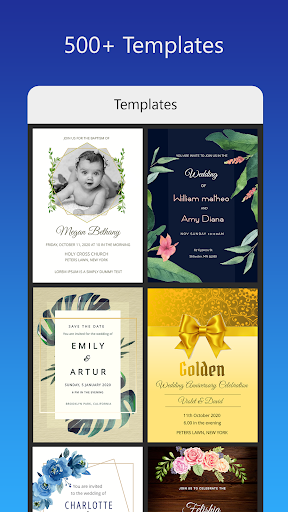 Invitation card Maker, Design screenshot 1