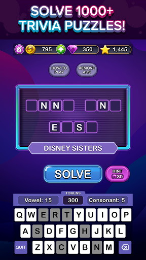 Trivia Puzzle Fortune Word Fun screenshot 1