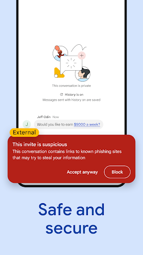 Google Chat screenshot 4