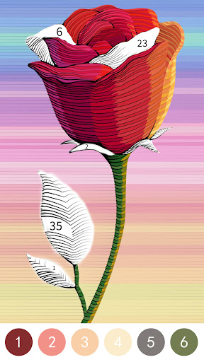 Vivid Color Paint By Number screenshot 1