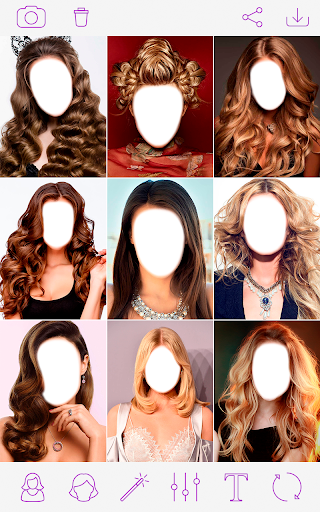 Virtual Hair Style Changer screenshot 11