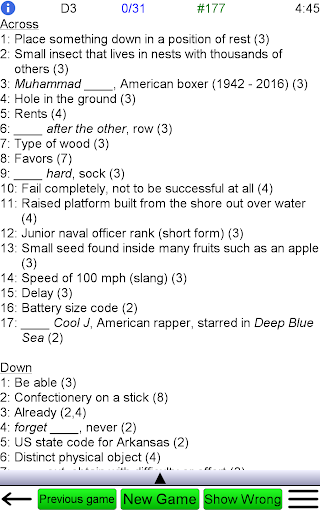 Crossword Unlimited screenshot 15