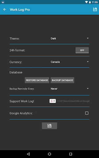 Work Log Pro screenshot 15