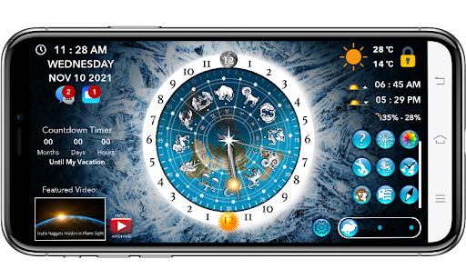 Flat Earth Sun & Moon Clock screenshot 4