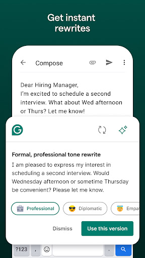 Grammarly-AI Writing Assistant screenshot 6
