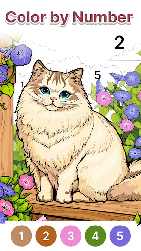 Anima Color - Paint by Number screenshot 8