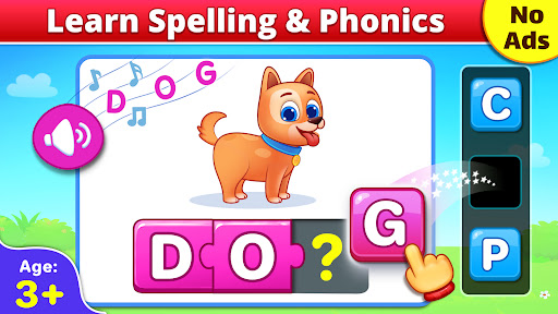 Spelling & Phonics: Kids Games screenshot 5
