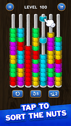 Nut Sort Puzzle - Color Sort screenshot 14