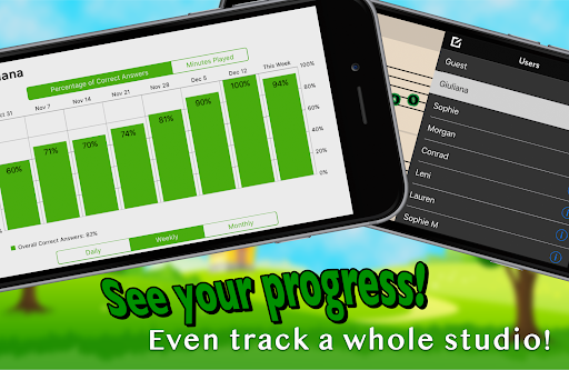 Flashnote Derby- music notes! screenshot 7