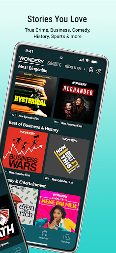 Wondery: Must-Hear Podcasts screenshot 1