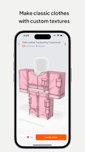 Customuse: Skins Maker Roblox screenshot 5