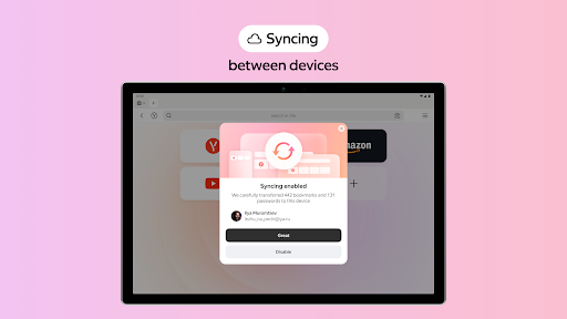 Yandex Browser with Alice AI screenshot 9