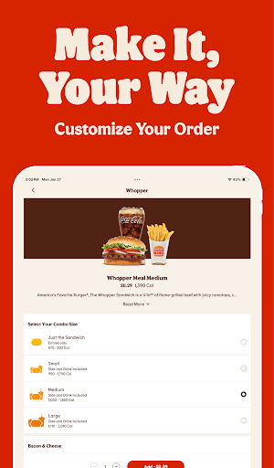 BURGER KING® App screenshot 9